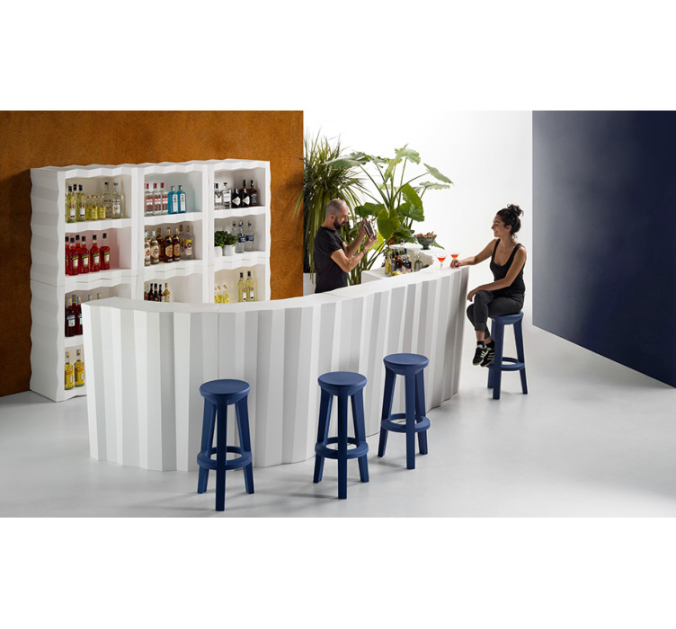 Барний табурет Frozen Stool 6313 C2 White (6313C2)4